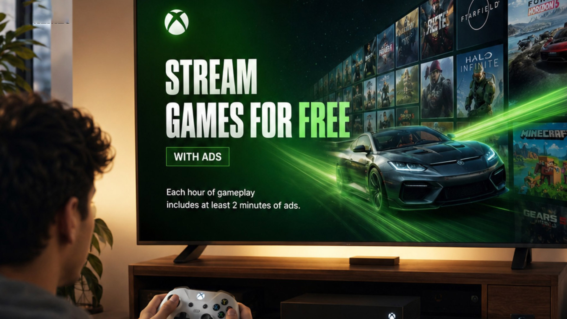 Xbox Cloud Gaming رایگان با تبلیغ معرفی شد | استریم بازی بدون گیم پس